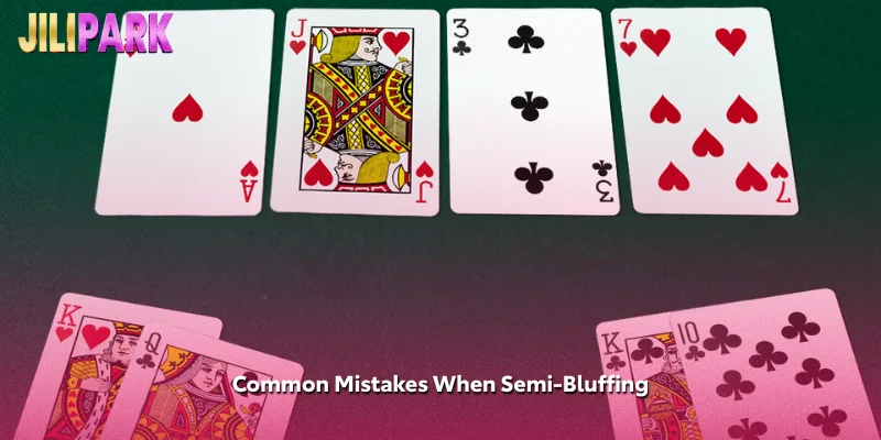 Common Mistakes When Semi-Bluffing