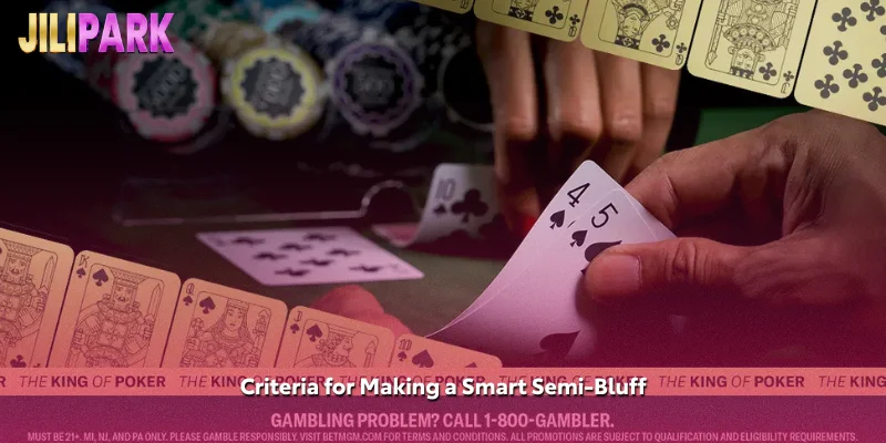 Criteria for Making a Smart Semi-Bluff