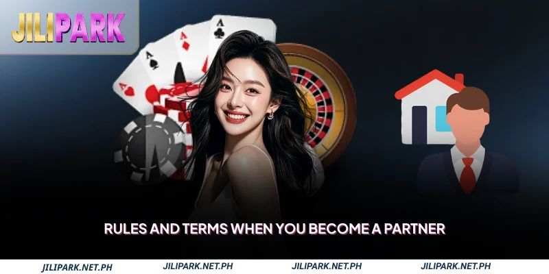 Rules and terms when you become a partner