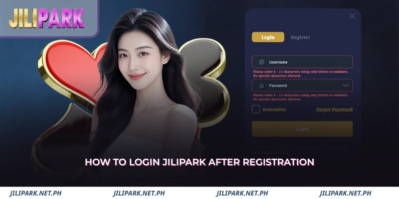 Register Jilipark - How to Create and Login Safely 3 a quick guide to logging in to jilipark for the first time